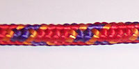 3mm rope color in red mix