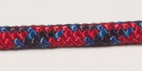 4mm rope color in red blue mix